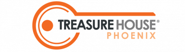 Treasure House Phoenix key logo in orange